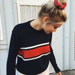 Brandy Melville striped Jayden sweater
